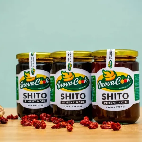 Shito Piment Noir, 350 g, Inova Cook